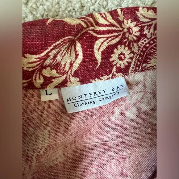 Jean Jacket red floral - Picture 3 of 6